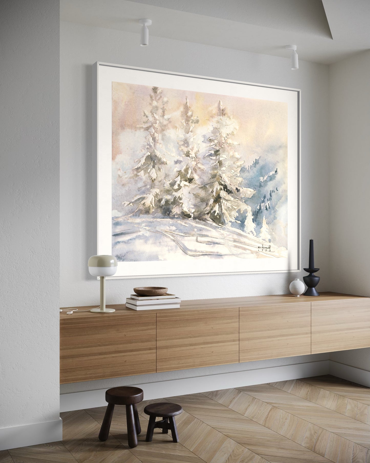 Snowy Firs